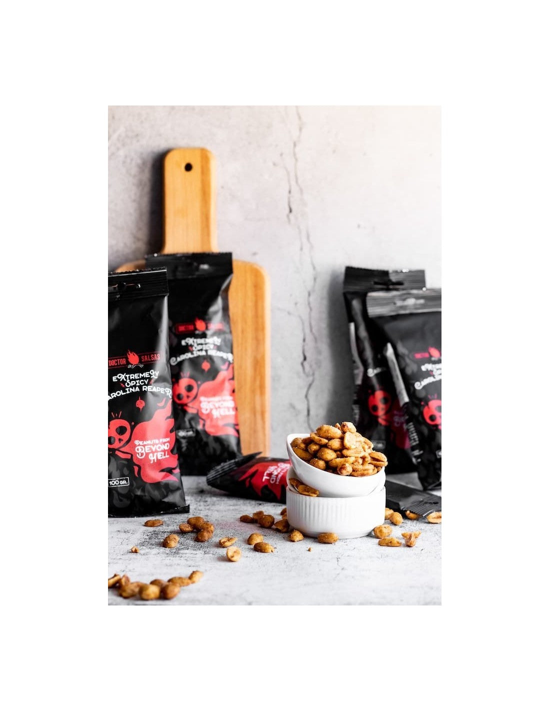 Cacahuetes del Infierno – Carolina Reaper Erdnüsse 100 g