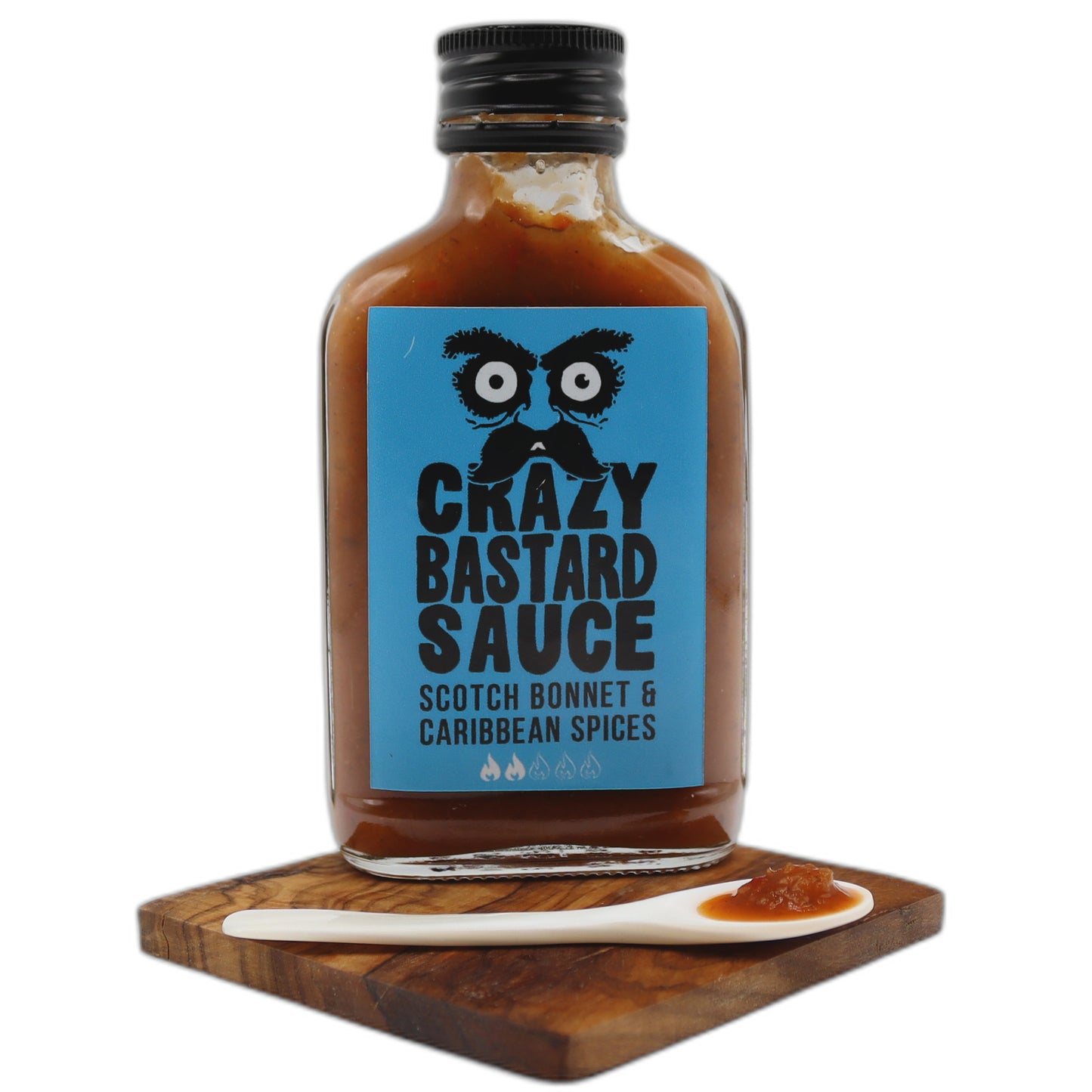 Crazy Bastard Scotch Bonnet & Caribbean Spices Sauce 100 ml