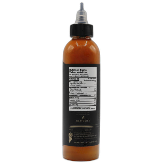 Heatonist No. 4 - Lion`s Mane Piri Piri Hot Sauce 177 ml