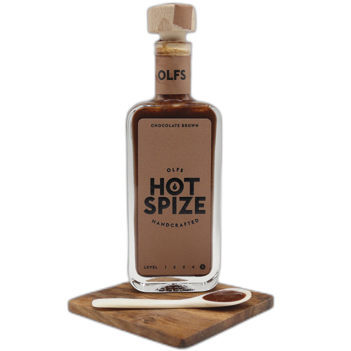 Olfs Hot Spize Chocolate Brown Sauce 100 ml