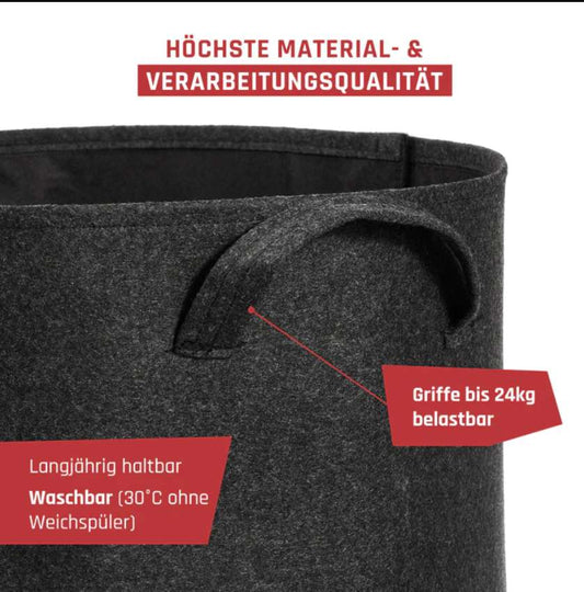Stofftöpfe für Chilis 30 Liter