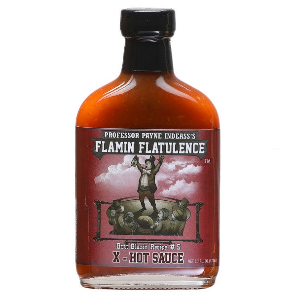 Professor Payne Indeass's Flamin' Flatulence X-Hot Chili-Sauce 170 ml