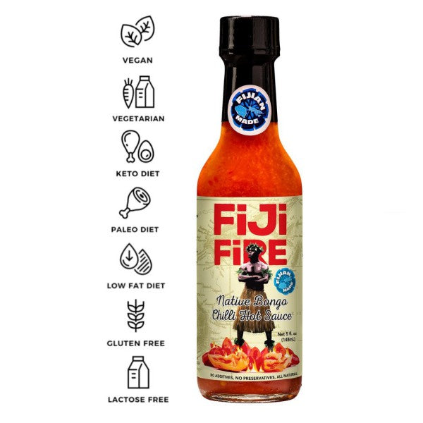 Fiji Fire Native Bongo Chili-Sauce 148 ml