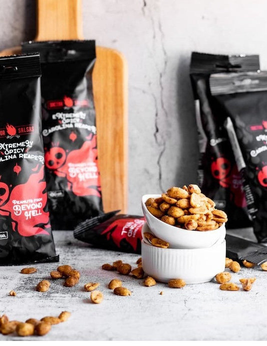Cacahuetes del Infierno – Carolina Reaper Erdnüsse 100 g