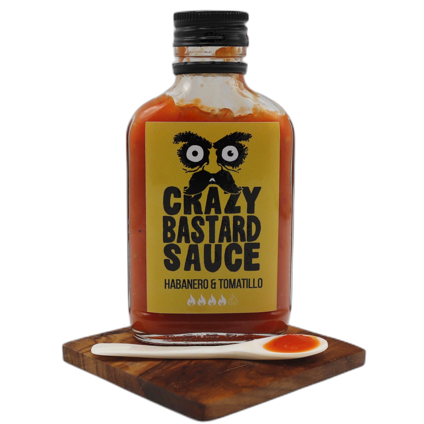 Crazy Bastard Habanero & Tomatillo Sauce 100 ml