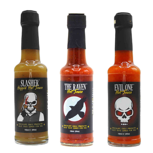 Grim Reaper Geschenkbox Hot Sauce 450 ml
