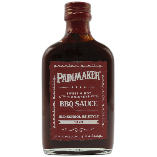 PAINMAKER Sweet & Hot Whiskey BBQ Sauce 195ml