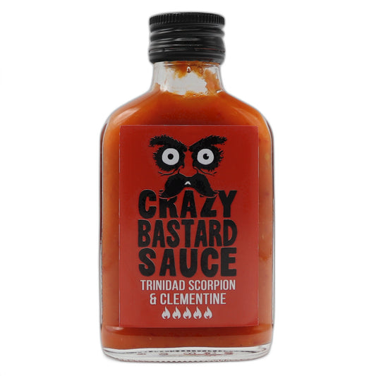 Crazy Bastard Trinidad Scorpion & Clementine Sauce 100 ml