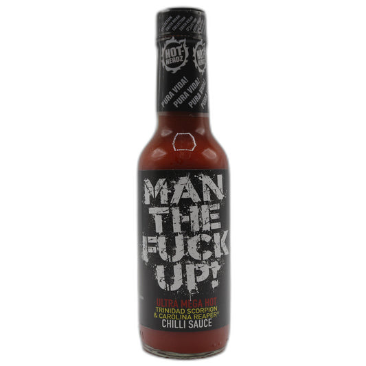 Hot-Headz Man the Fuck Up Ultra Mega Chili-Sauce 148 ml
