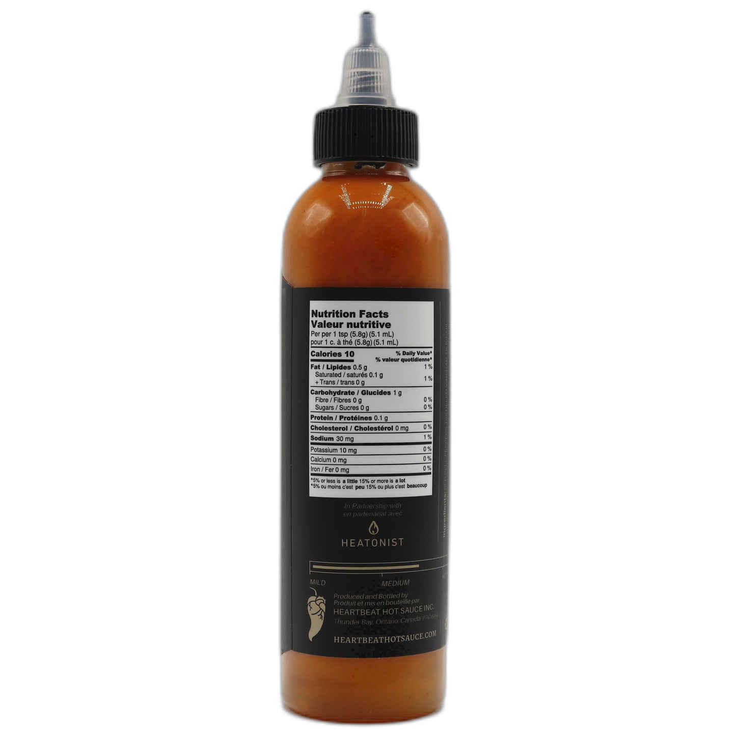 Heatonist No. 4 - Lion`s Mane Piri Piri Hot Sauce 177 ml