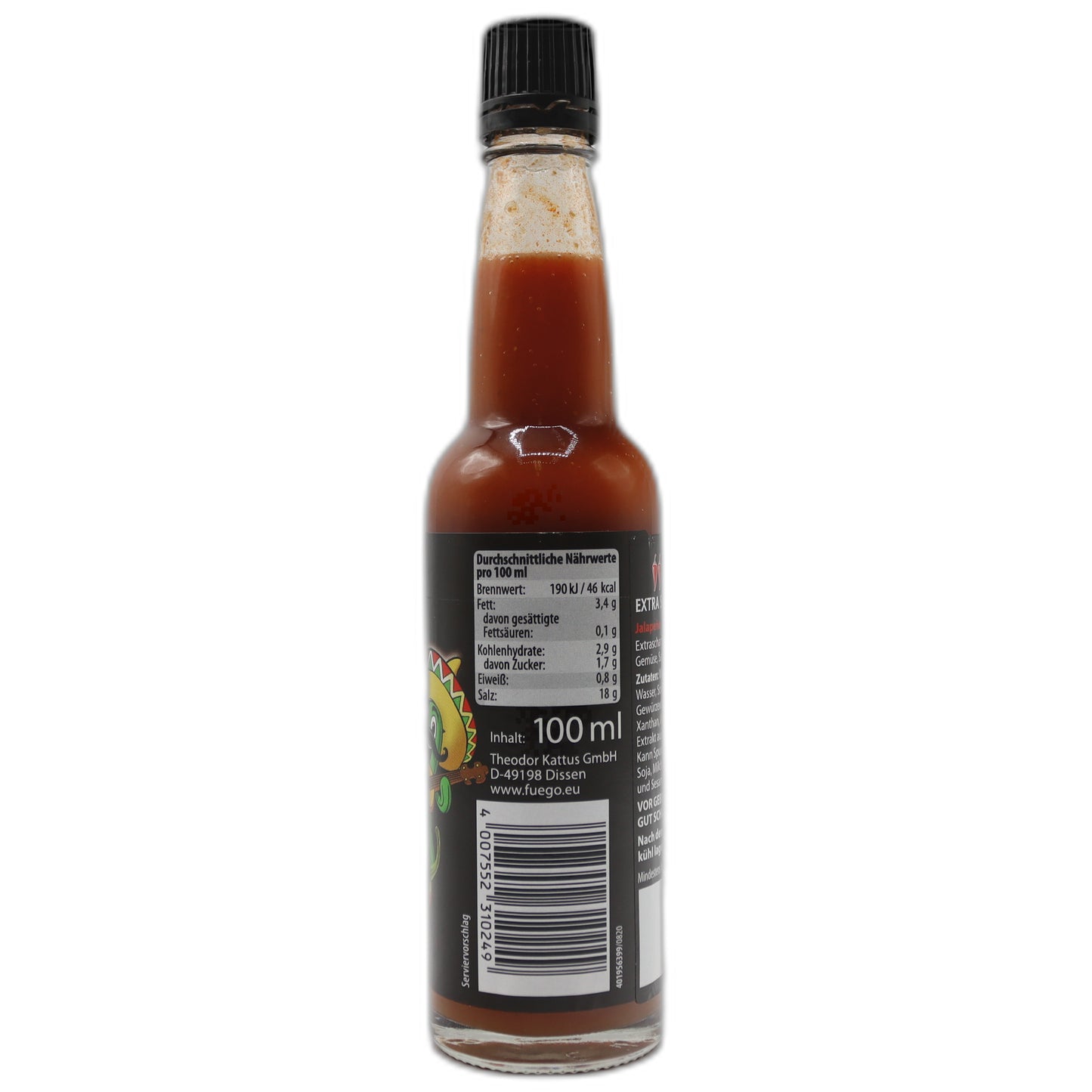 Fuego Jalapeno Sauce Extra Hot 100 ml