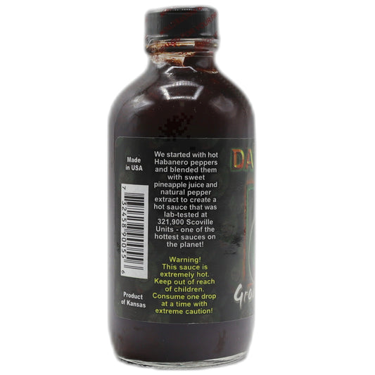 Da'Bomb Ground Zero Hot Sauce 118 ml