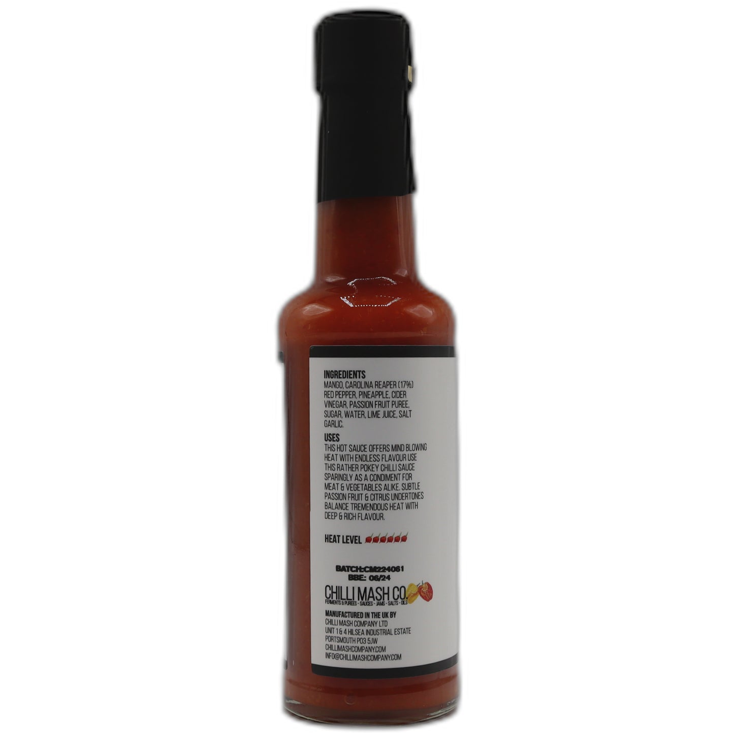 Chilli Mash Carolina Reaper Hot Sauce 150 ml