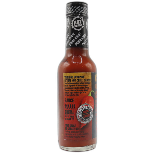 Hot-Headz Trinidad Scorpion Lethal Hot Chili-Sauce 148 ml