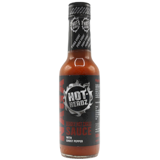 Hot-Headz Naga Deadly Hot Chilli-Sauce 148 ml