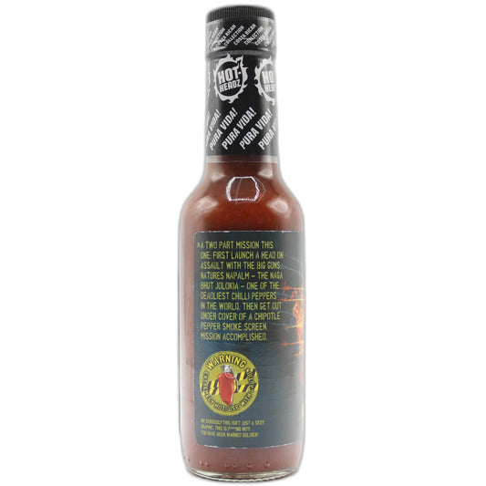 Hot-Headz Who Dares Burns Naga & Chipotle Sauce 148 ml