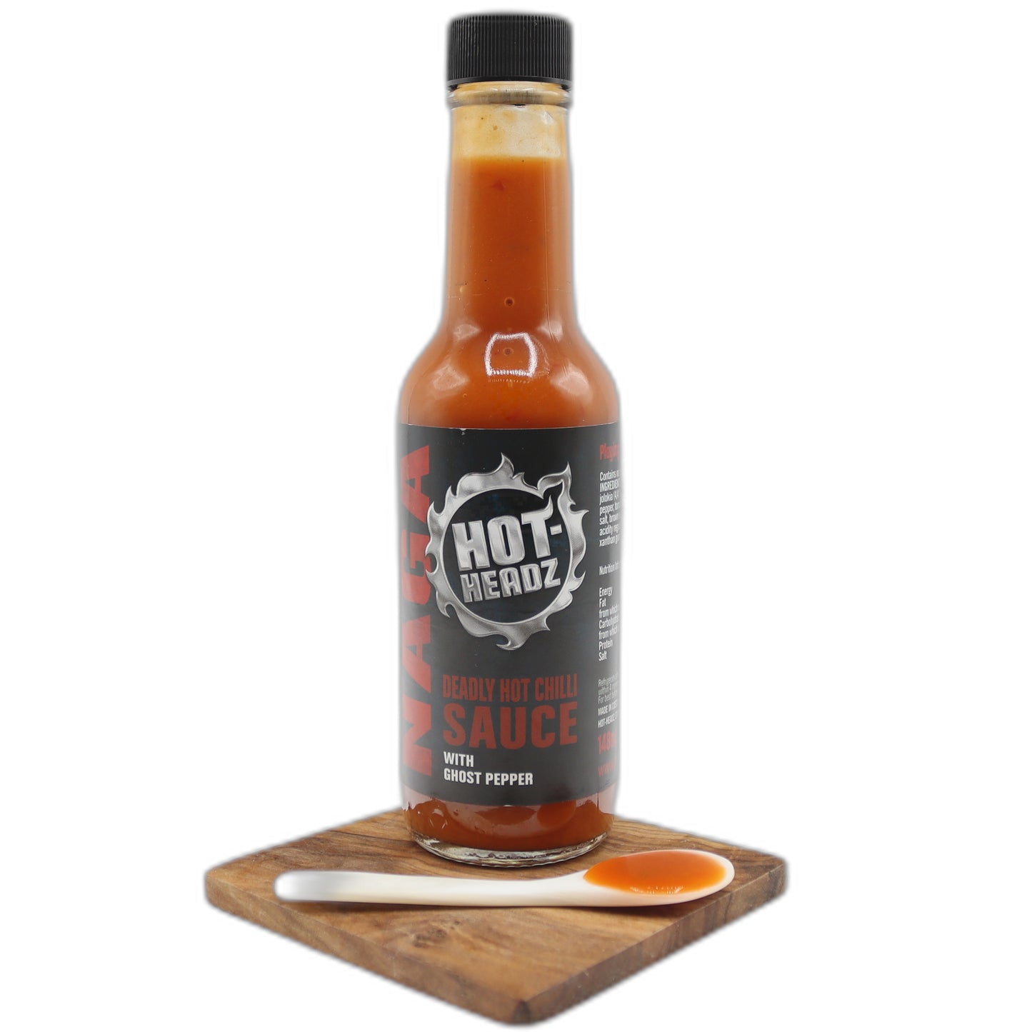 Hot-Headz Naga Deadly Hot Chilli-Sauce 148 ml