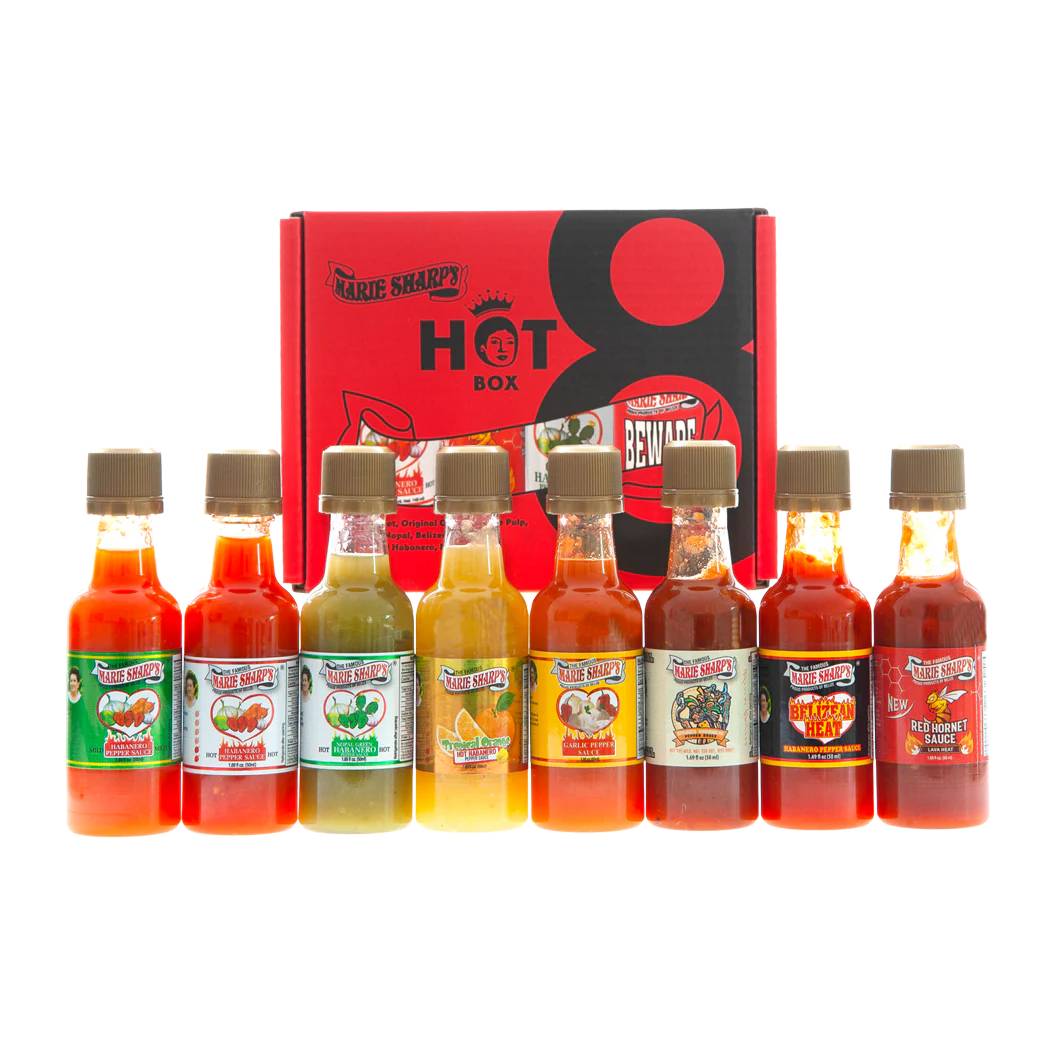 Geschenkbox Marie Sharp`s 400 ml (8 x 50 ml)