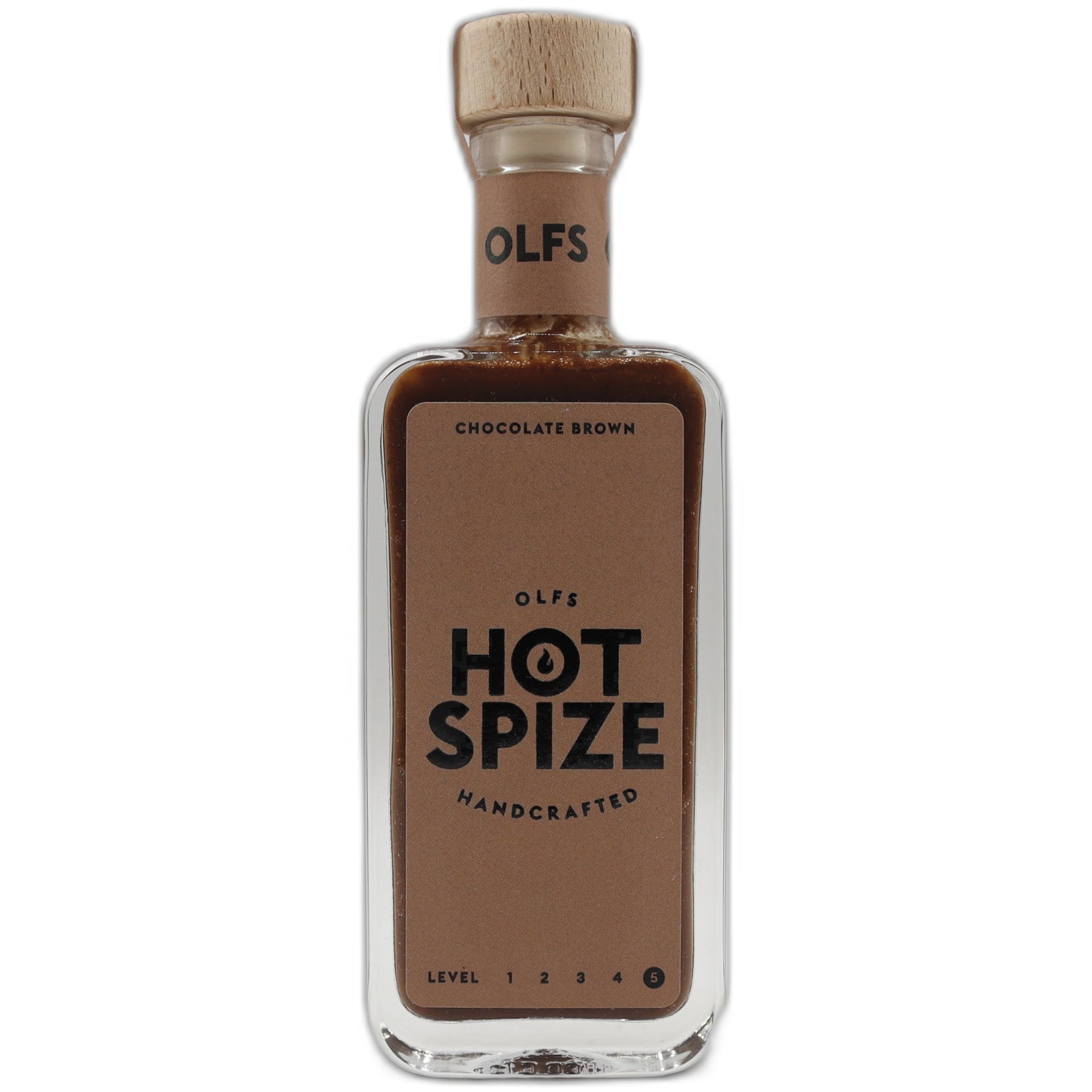 Olfs Hot Spize Chocolate Brown Sauce 100 ml