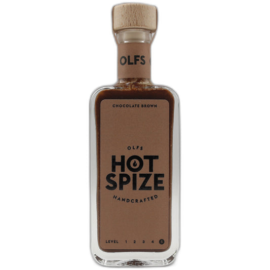 Olfs Hot Spize Chocolate Brown Sauce 100 ml