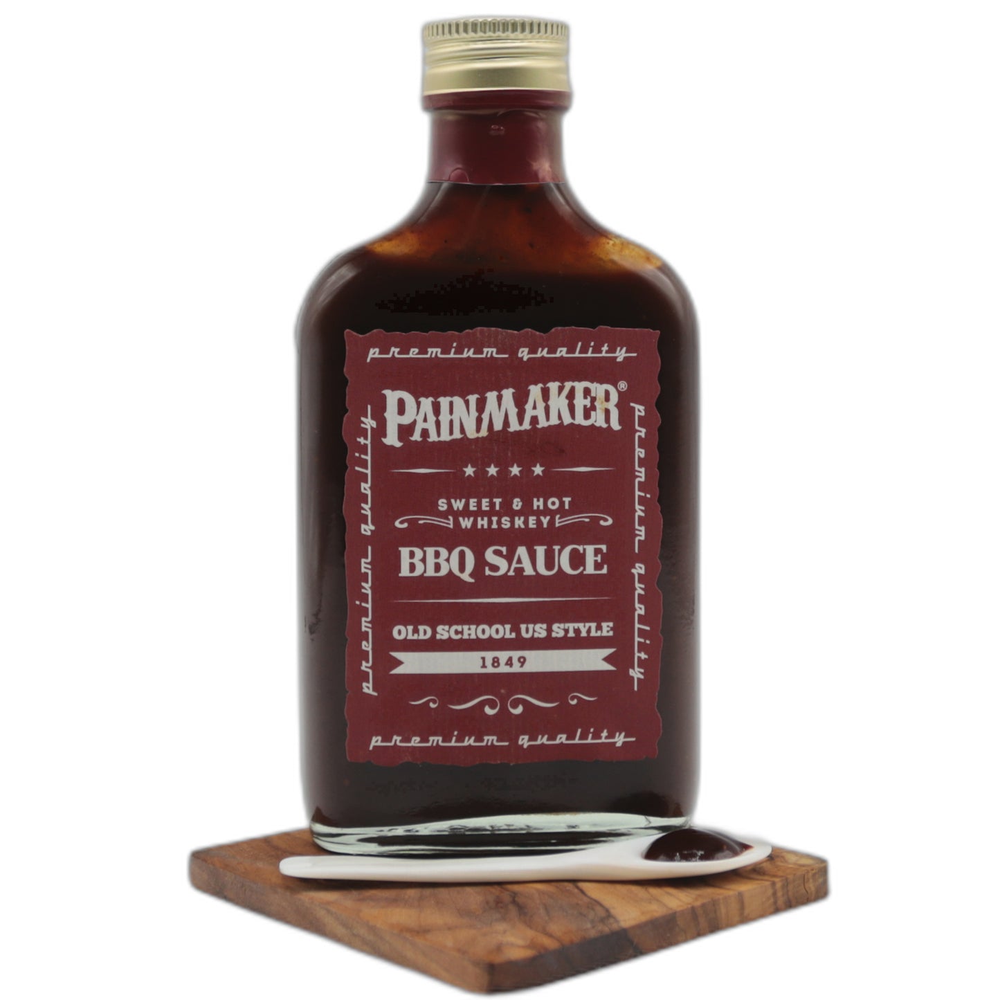 PAINMAKER Sweet & Hot Whiskey BBQ Sauce 195ml